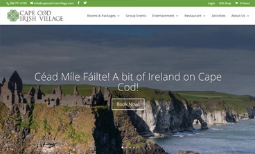 Céad Míle Fáilte! A bit of Ireland on Cape Cod!